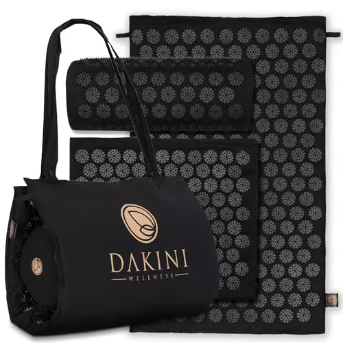 Acupressure Mat and Pillow Set with Extra Mini Accupressure Massage Mat - Organic Cotton Dakini Au supplements