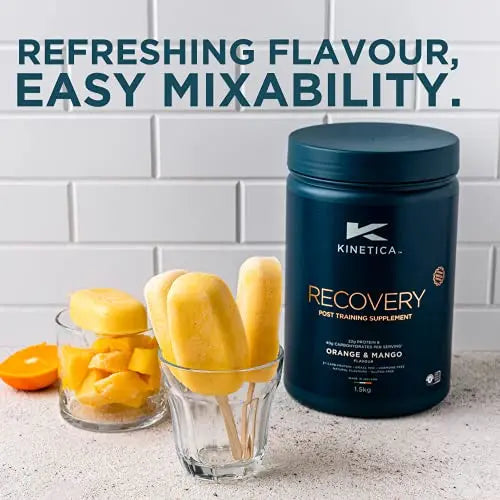 Kinetica Recovery Powder, Post Workout Drink, Muscle Repair and Energy Store Replenisher Kinetica Au supplements