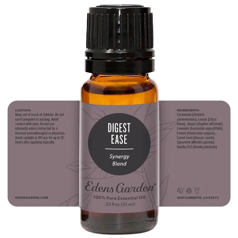Edens Garden Digest Ease Essential Oil Synergy Blend, 100% Pure Therapeutic Grade Edens Garden Au supplements
