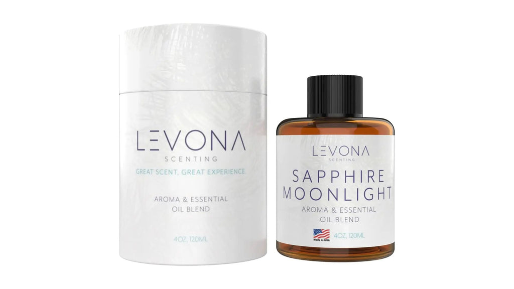 Levona Scent Pure Essential Oils For Diffusers For Home, Hotel & Office - Sapphire Moonlight Essential Oil LEVONA SCENT Au supplements