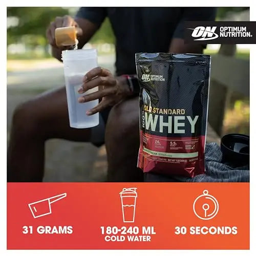 Optimum Nutrition Gold Standard 100% Whey Muscle Building and Recovery Protein Powder Optimum Nutrition Au supplements