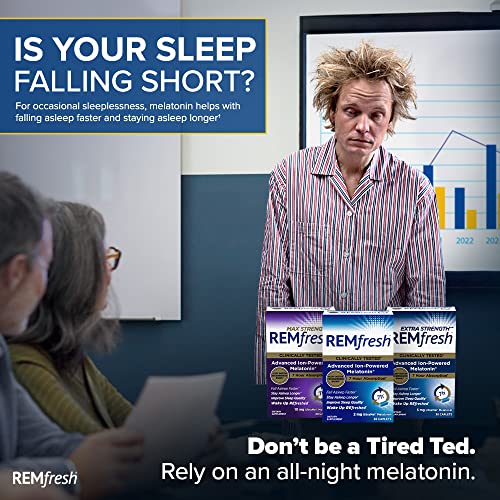 REMfresh 2mg Advanced Melatonin Sleep Aid Supplement (36 Caplets) REMfresh Au supplements