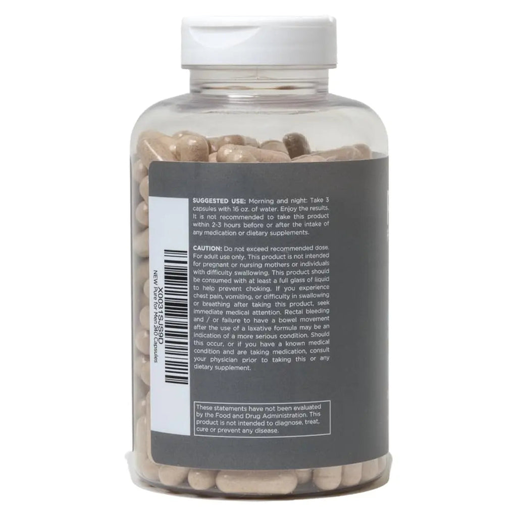 Pure for Men Stay Ready Fiber Supplement, 240 Vegan Capsules | Supports Daily Pure for Men Au supplements