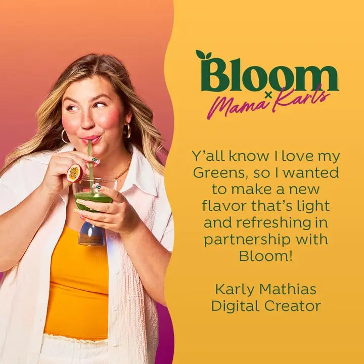 Bloom Nutrition x Mama Karls Super Greens Powder Juice Mix - Probiotics Bloom Nutrition Au supplements