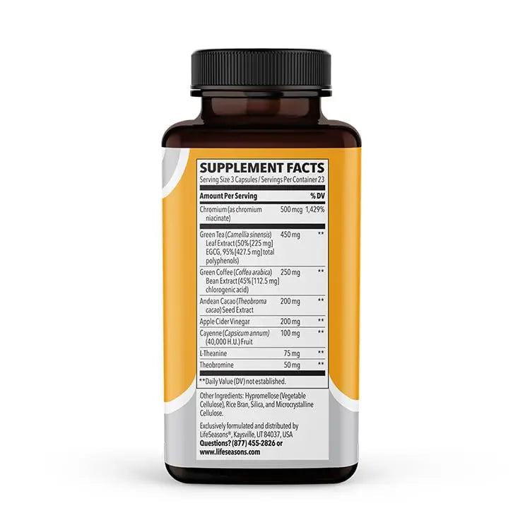 LifeSeasons - Metabolism - Weight Control Support & Energy Boosting Supplement LifeSeasons Au supplements