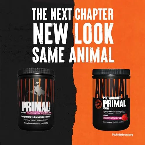Animal Primal Muscle Hydration + Preworkout Powder – Contains Beta Alanine, 3DPump Animal Au supplements