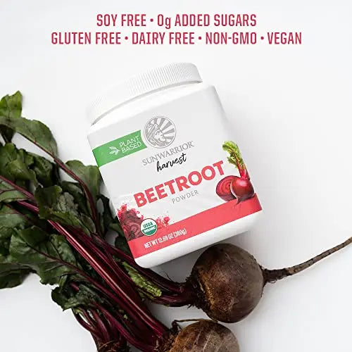 Sunwarrior Beet Root Powder Nitric Oxide Increase Stamina Blood and Flow Circulation Sunwarrior Au supplements