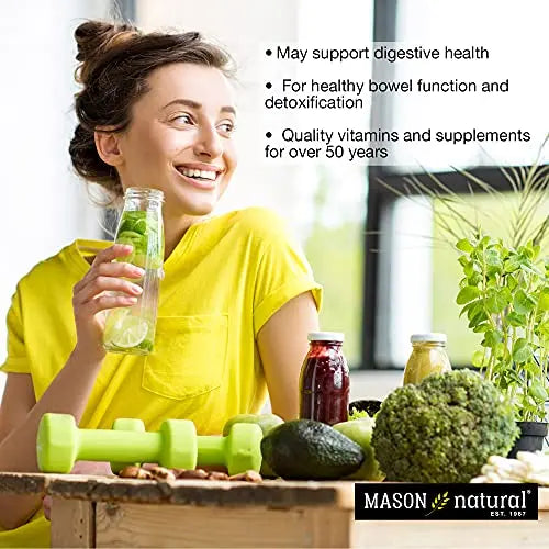 MASON NATURAL Peppermint Oil 50 mg Enteric Coated - Natural Gastrointestinal Comfort MASON NATURAL Au supplements