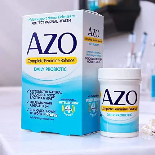AZO Complete Feminine Balance Daily Probiotics for Women, Clinically Proven to Help Protect Vaginal Health AZO Au supplements