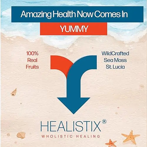 Healistix Pineapple Irish Sea Moss Gel 16 Oz - St Lucia Wildcrafted Seamoss Gel, Packed HX HEALISTIX Au supplements