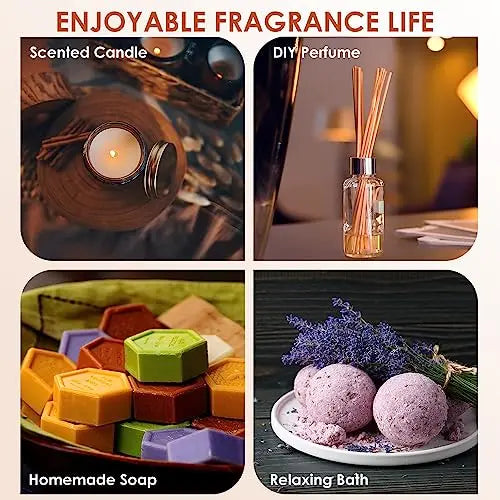 Autumn Fragrance Oil Set, Premium Fall Essential Oils for Diffuser and Candle Making -Cinnamon ARVIDSSON Au supplements