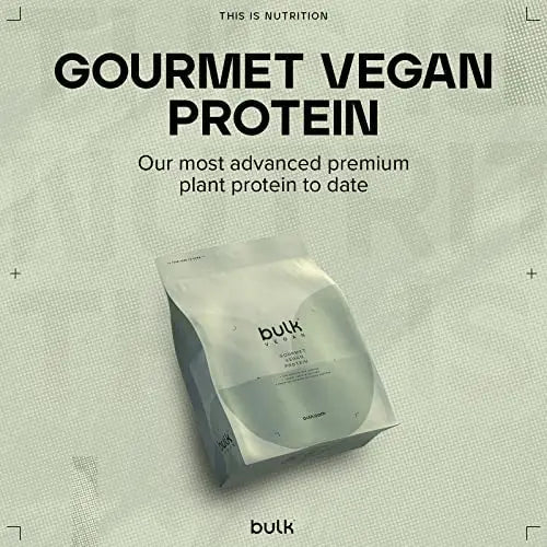Bulk Gourmet Vegan Protein Powder, Chocolate, 700 g Bulk Au supplements