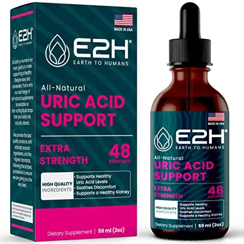 E2H Uric Acid Support Supplement - Tart Cherry and Devil’s Claw - Supports Uric Acid Health E2H EARTH TO HUMANS Au supplements