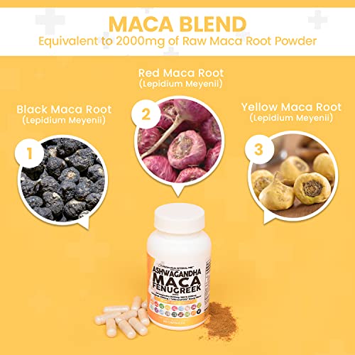 Ashwagandha 5000mg Maca Root 2000mg Fenugreek 3000mg Suppleme Clean Nutraceuticals Au supplements