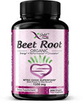 Organic Beet Root Powder 1350mg 200 Veggie caps Superfood Nitric Oxide Strongest X Gold Health Au supplements