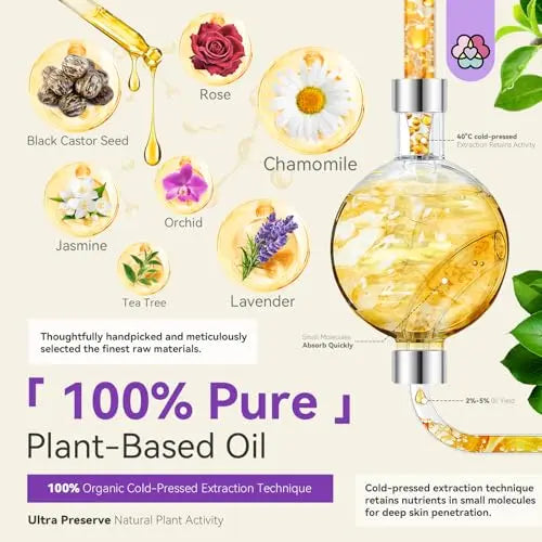 SAVILAND Essential Oils for Cuticle Nails: 100% Pure Natural Essential Oil Tea Tree Lavender Jasmine SAVILAND Au supplements