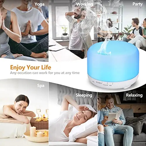 Hianjoo 450ml Essential Oil Diffuser, Electric Aroma Ultrasonic Aromatherapy Fragrant Oil Hianjoo Au supplements
