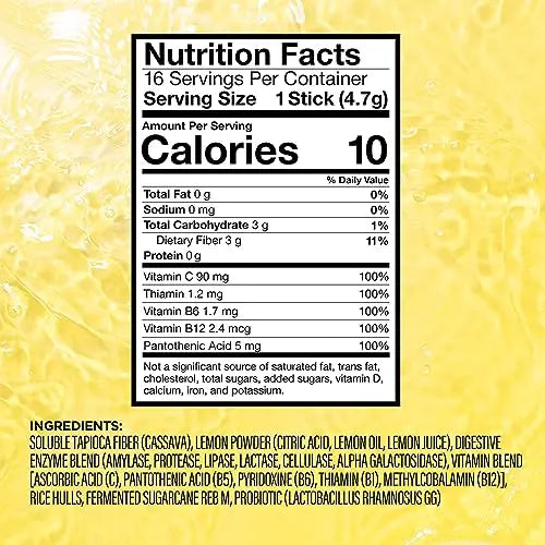 VitaCup Super H2O Bloating Relief and Digestive Health Drink Mix Packets, Probiotics VitaCup Au supplements