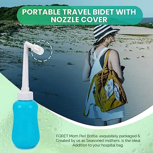 FORET-Peri Bottle for Postpartum Essentials I Feminine Care I Superior Portable Bidet for Women forêt Au supplements
