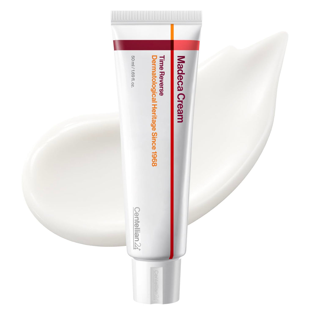CENTELLIAN 24 Madeca Cream Time Reverse (1.69 fl oz) - TECA Centella Asiatica Glow Face Cream Moisturizer, Hydrating