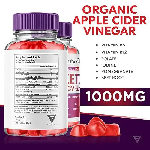 Metabolix Labs Keto ACV Gummies, Metabolix Labs Keto ACV Gummies Advanced Weight Fyvus Au supplements