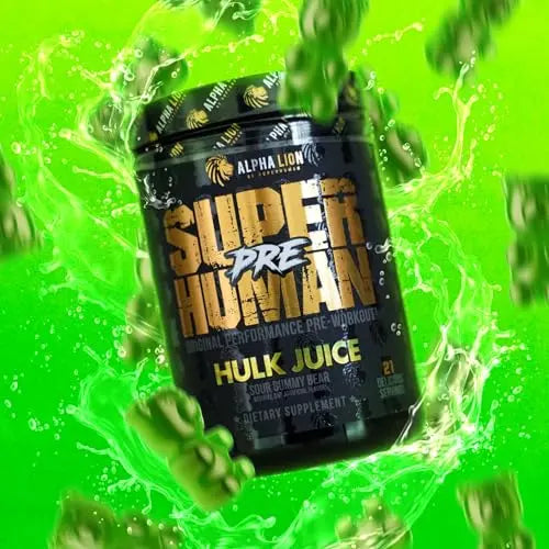 ALPHA LION Superhuman Pre Workout Powder, Beta Alanine, L-Taurine & Tri-Source Caffeine ALPHA LION Au supplements