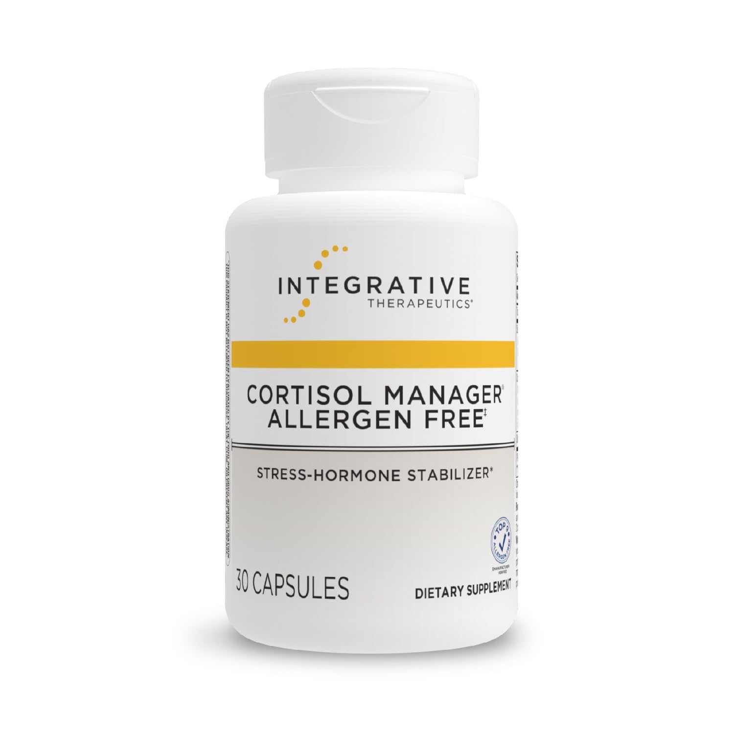 Integrative Therapeutics Cortisol Manager Allergen Free - Adrenal Health Support Supplement for Healthy Stress Response* - Vegan, Non-Dairy & Gluten-Free - 30 Capsules (15 Servings) Integrative Therapeutics Au supplements