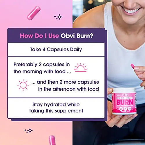 Obvi Collagenic Burn, Collagenic Fat Burner, Thermogenic Fat Burner for Weight Loss Obvi Au supplements