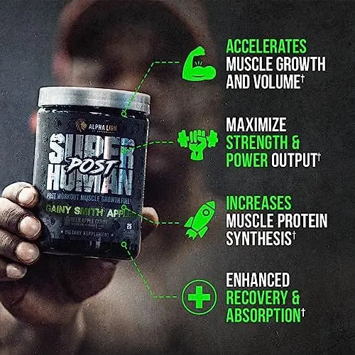 ALPHA LION Superhuman Pre Workout Powder & Post Workout Recovery Bundle, Sustained ALPHA LION Au supplements