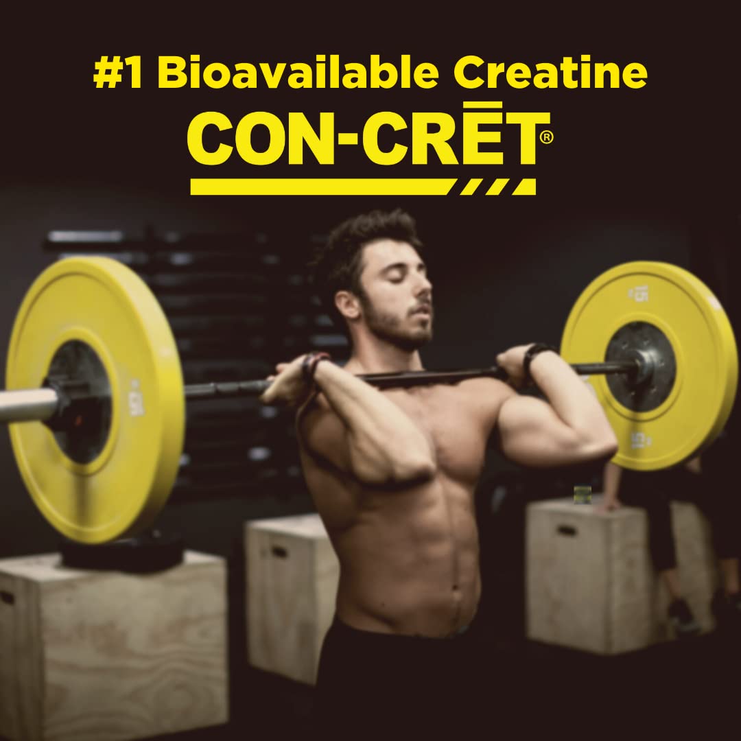 CON-CRET®+ Test, CON-CRET® Patented Creatine HCl Now with Testofen®, Boost Testosterone Levels, 60 Capsules CON-CRET Au supplements