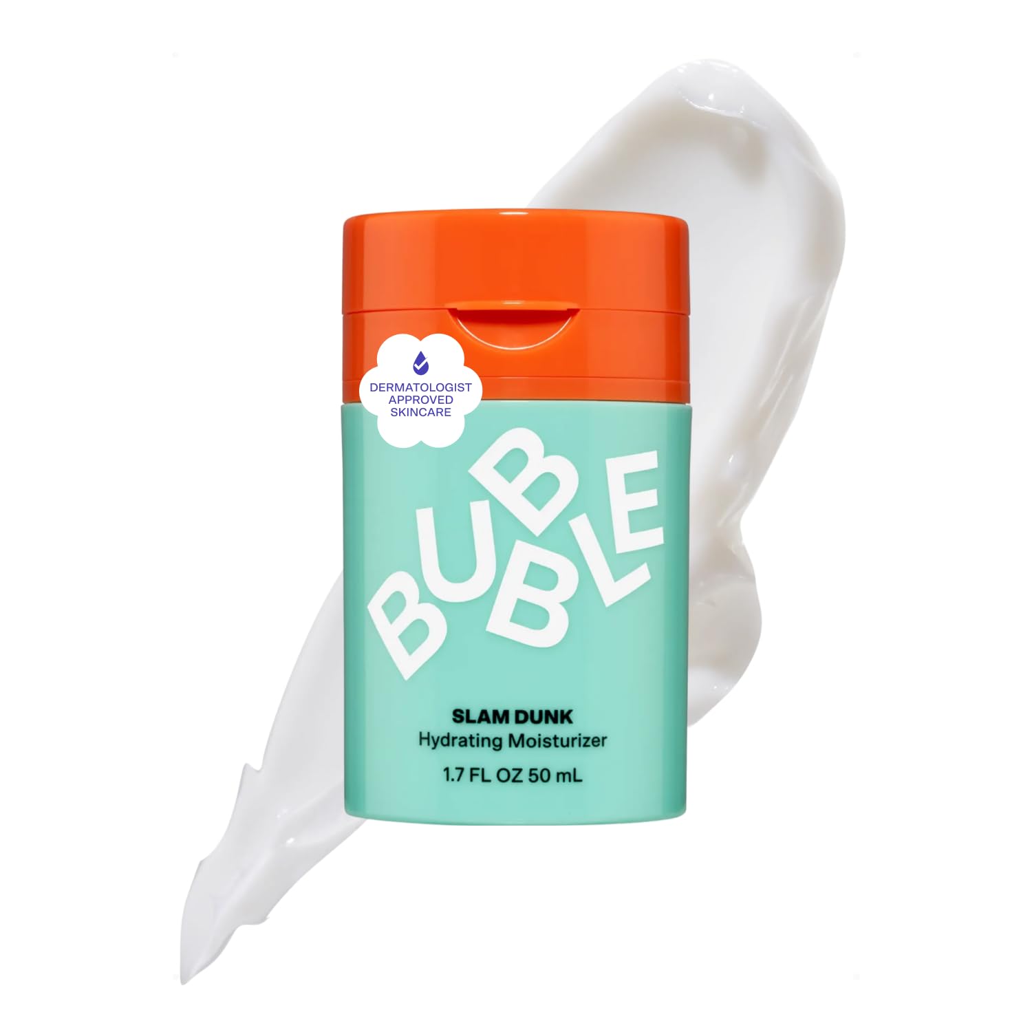 Bubble Skincare Slam Dunk Hydrating Face Moisturizer - Travel Size Lightweight Face Lotion