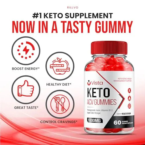 Rillvo (2 Pack) Vista Keto ACV Gummies - Official - Keto Vista ACV Advanced Formula Plus Rillvo Au supplements