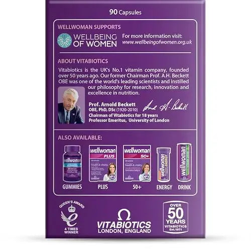 WELLWOMAN ORIGINAL CAPS Wellwoman Au supplements