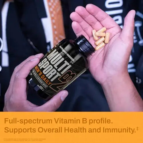 NutraBio Multisport for Men - Mens MultiVitamin - 33 Vitamins, Minerals, Micronutrients - Rich in Antioxidants NutraBio Au supplements