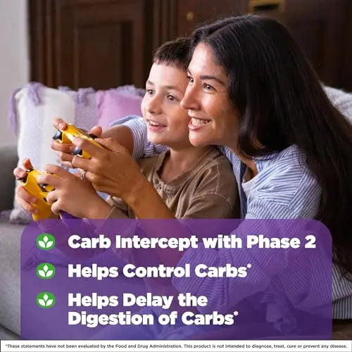 Natrol Carb Intercept with Phase 2 Starch Neutralizer, 60 Capsules Natrol Au supplements