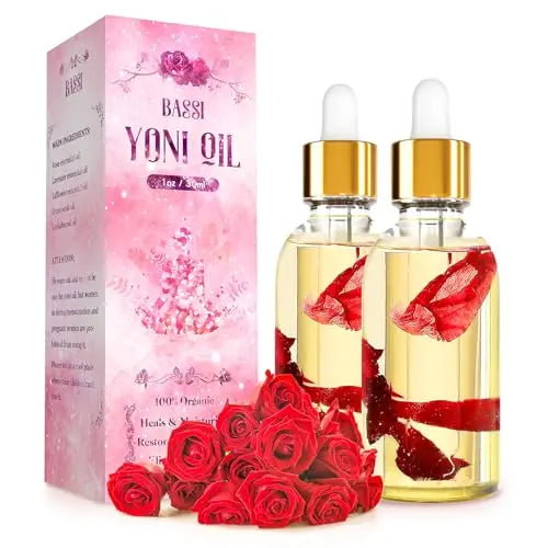 2PCS Yoni Oil Organic Feminine Oil Vaginal Moisturizer - Ph Balance for Women - Feminine Deodorant BASSI Au supplements