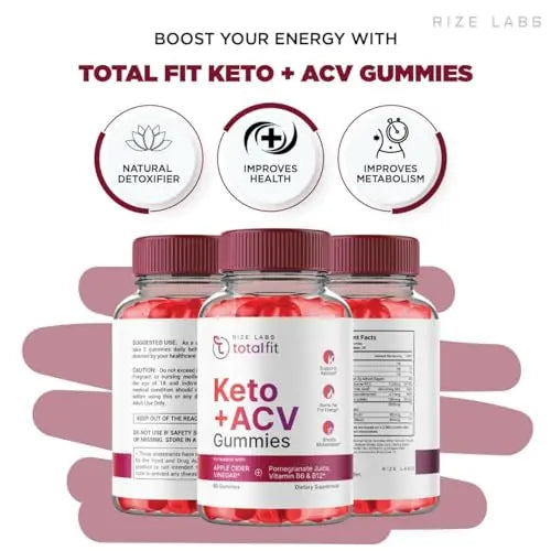 Total Fit Keto ACV Gummies Advanced Weight Loss, Total Fit Keto ACV + BCB Gummies rize labs Au supplements