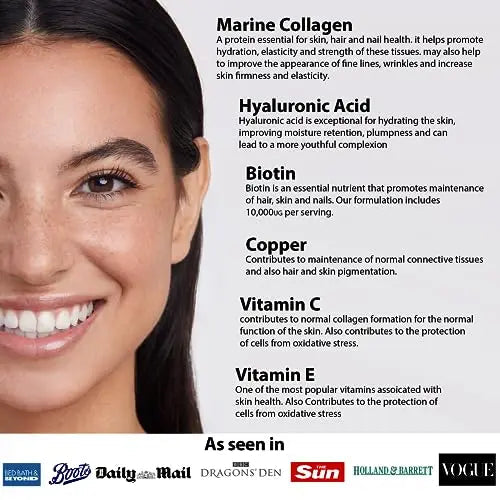 Hydrolysed Marine Collagen 700mg with Hyaluronic Acid, Vitamin C, Vitamin E, Copper & Biotin G R O U N D E D COFFEE SCRUB Au supplements