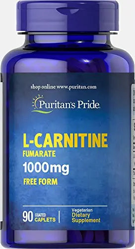 Puritan's Pride L-Carnitine Fumarate 1000 mg-90 Caplets Puritan's Pride Au supplements