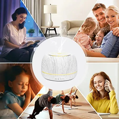 SEEDSEEL 300ML Essential Oil Diffuser, Remote Control Cool Mist Air Aromatherapy Diffuser SEEDSEEL Au supplements