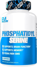 PhosphatidylSerine Nootropics Brain Support Supplement - Advanced Anti Aging Brain Health Supplement for Adults - Memory and Focus with Phosphatidylserine 300mg - EVL Vegan Non-GMO Evlution Au supplements
