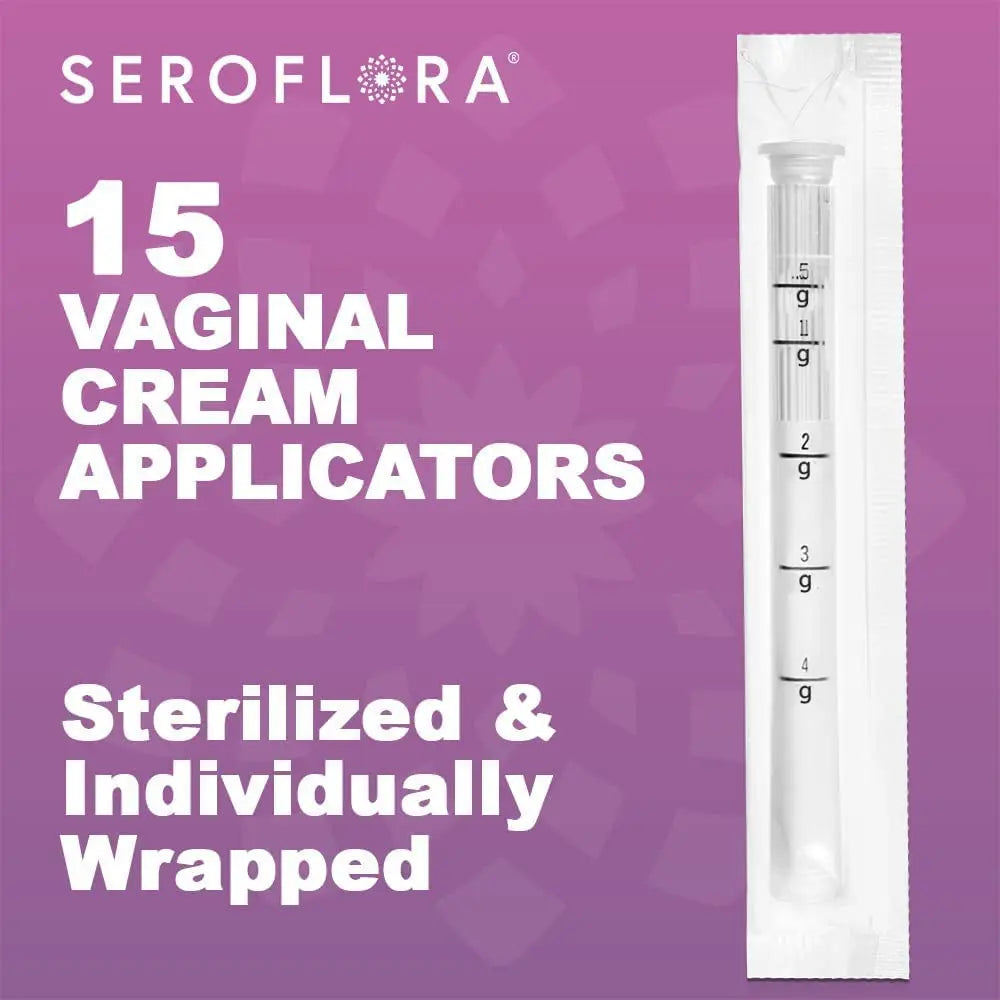 Seroflora Disposable Plastic Vaginal Applicators - Threaded End to Fit OTC Gels, Lubes or Creams Products SEROVERA Au supplements