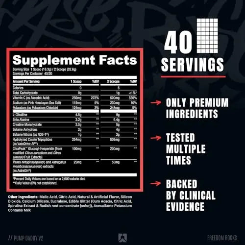 RYSE Up Supplements Signature Series Pump Daddy V2 | Official Noel Deyzel Non Stim RYSE Up Supplements Au supplements