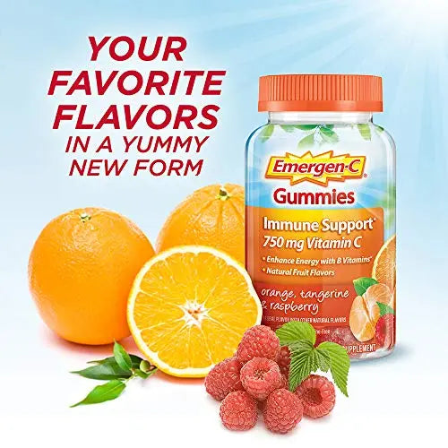 Emergen-C 750mg Vitamin C Gummies for Adults, Immune Support Gummies Emergen-C Au supplements