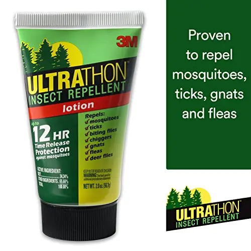 3M Ultrathon Insect Repellent Lotion, Splash and Sweat Resistant, 2 Oz Ultrathon Au supplements