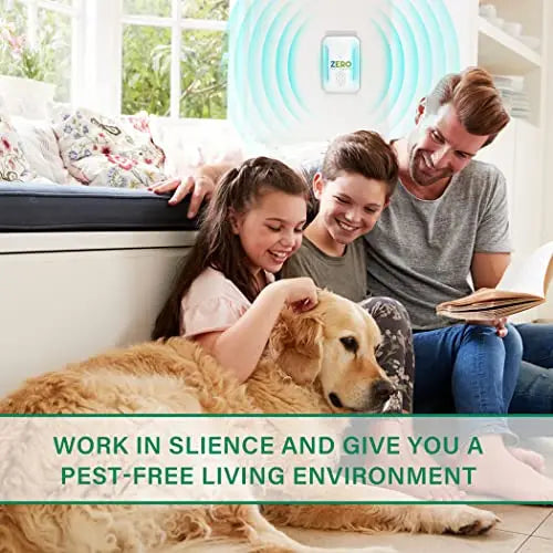 Ultrasonic Pest Repeller, Indoor Ultrasonic Repellent for Roach, Rodent ZEROPEST Au supplements