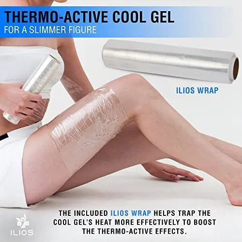 SlimSpa Cyro-Slim Cold Gel With Ilios Wrap - Skin Firming & Tightening Cryo Gel Solution ILIOS Au supplements