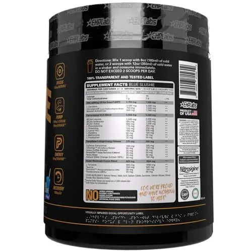 EHP Labs Pride Pre Workout Powder Energy Supplement - Sugar Free Preworkout for Men EHP Labs Au supplements